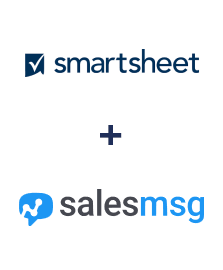 Einbindung von Smartsheet und Salesmsg