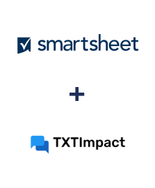 Einbindung von Smartsheet und TXTImpact