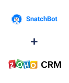 Einbindung von SnatchBot und ZOHO CRM