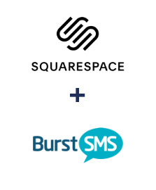 Einbindung von Squarespace und Burst SMS