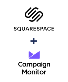 Einbindung von Squarespace und Campaign Monitor