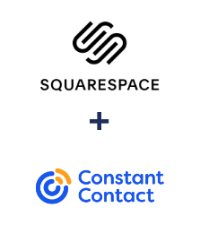 Einbindung von Squarespace und Constant Contact