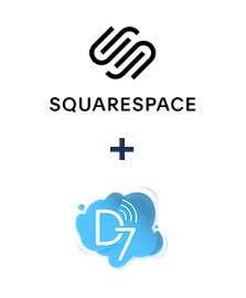 Einbindung von Squarespace und D7 SMS
