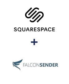 Einbindung von Squarespace und FalconSender