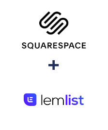 Einbindung von Squarespace und Lemlist