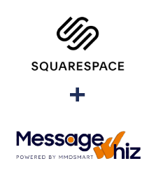 Einbindung von Squarespace und MessageWhiz