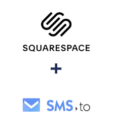 Einbindung von Squarespace und SMS.to