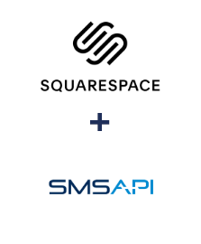 Einbindung von Squarespace und SMSAPI