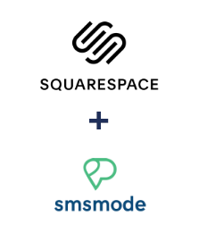 Einbindung von Squarespace und smsmode