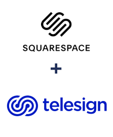 Einbindung von Squarespace und Telesign