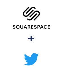 Einbindung von Squarespace und Twitter