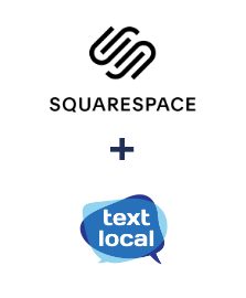 Einbindung von Squarespace und Textlocal