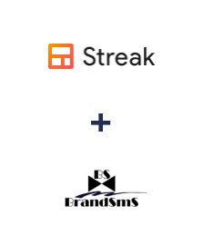 Einbindung von Streak und BrandSMS 