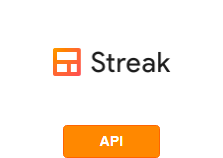 Integration von Streak mit anderen Systemen  von API