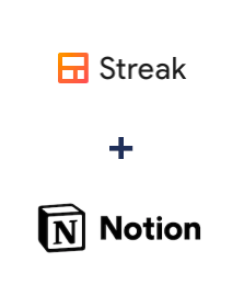 Einbindung von Streak und Notion