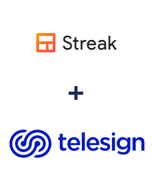 Einbindung von Streak und Telesign