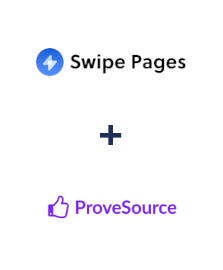 Einbindung von Swipe Pages und ProveSource