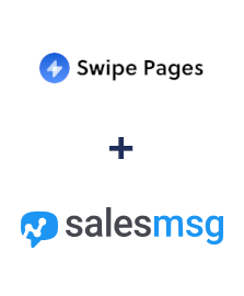 Einbindung von Swipe Pages und Salesmsg