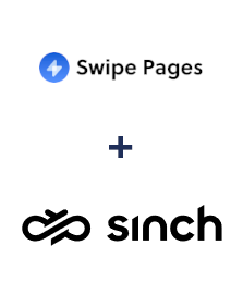 Einbindung von Swipe Pages und Sinch