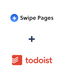 Einbindung von Swipe Pages und Todoist