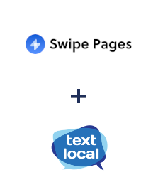 Einbindung von Swipe Pages und Textlocal