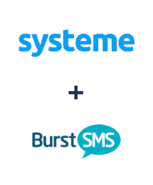 Einbindung von Systeme.io und Burst SMS