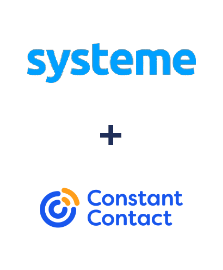 Einbindung von Systeme.io und Constant Contact
