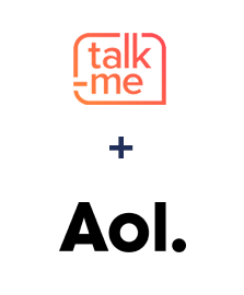 Einbindung von Talk-me und AOL Einbindung von Talk-me und AOL