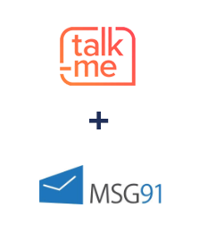 Einbindung von Talk-me und MSG91