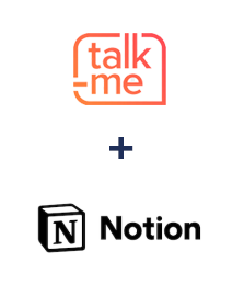 Einbindung von Talk-me und Notion