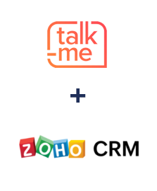 Einbindung von Talk-me und ZOHO CRM