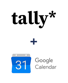 Einbindung von Tally und Google Calendar