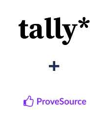 Einbindung von Tally und ProveSource