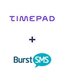 Einbindung von Timepad und Burst SMS