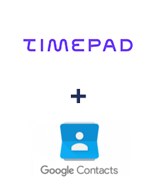 Einbindung von Timepad und Google Contacts