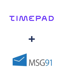 Einbindung von Timepad und MSG91