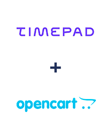 Einbindung von Timepad und Opencart