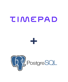 Einbindung von Timepad und PostgreSQL