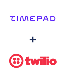 Einbindung von Timepad und Twilio