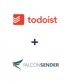 Einbindung von Todoist und FalconSender