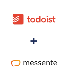 Einbindung von Todoist und Messente