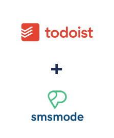 Einbindung von Todoist und smsmode