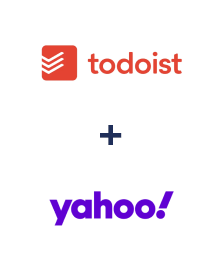 Einbindung von Todoist und Yahoo!