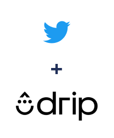 Einbindung von Twitter und Drip