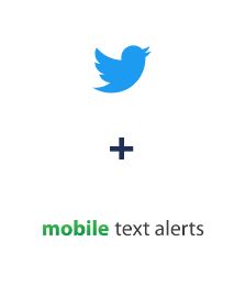 Einbindung von Twitter und Mobile Text Alerts