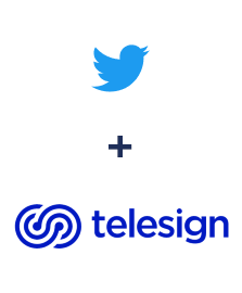 Einbindung von Twitter und Telesign