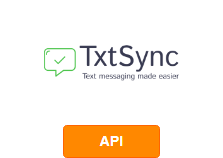 Integration von TxtSync mit anderen Systemen  von API