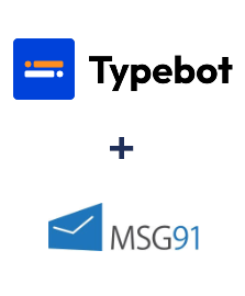 Einbindung von Typebot und MSG91