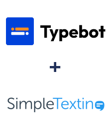 Einbindung von Typebot und SimpleTexting