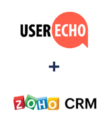 Einbindung von UserEcho und ZOHO CRM